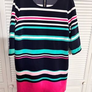 Striped Multicolor Dress